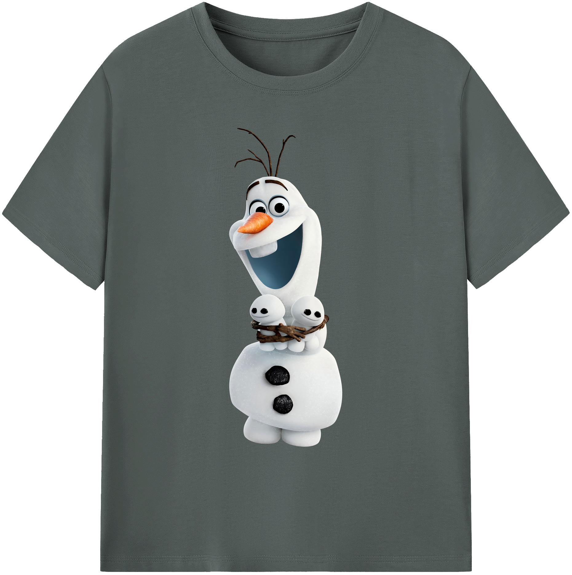 （画像用） アナと雪の女王 アンナ エルサ Frozen Anna Elsa 綿100％ メンズ半袖Tシャツ｜肌触りやわらか＆通気性